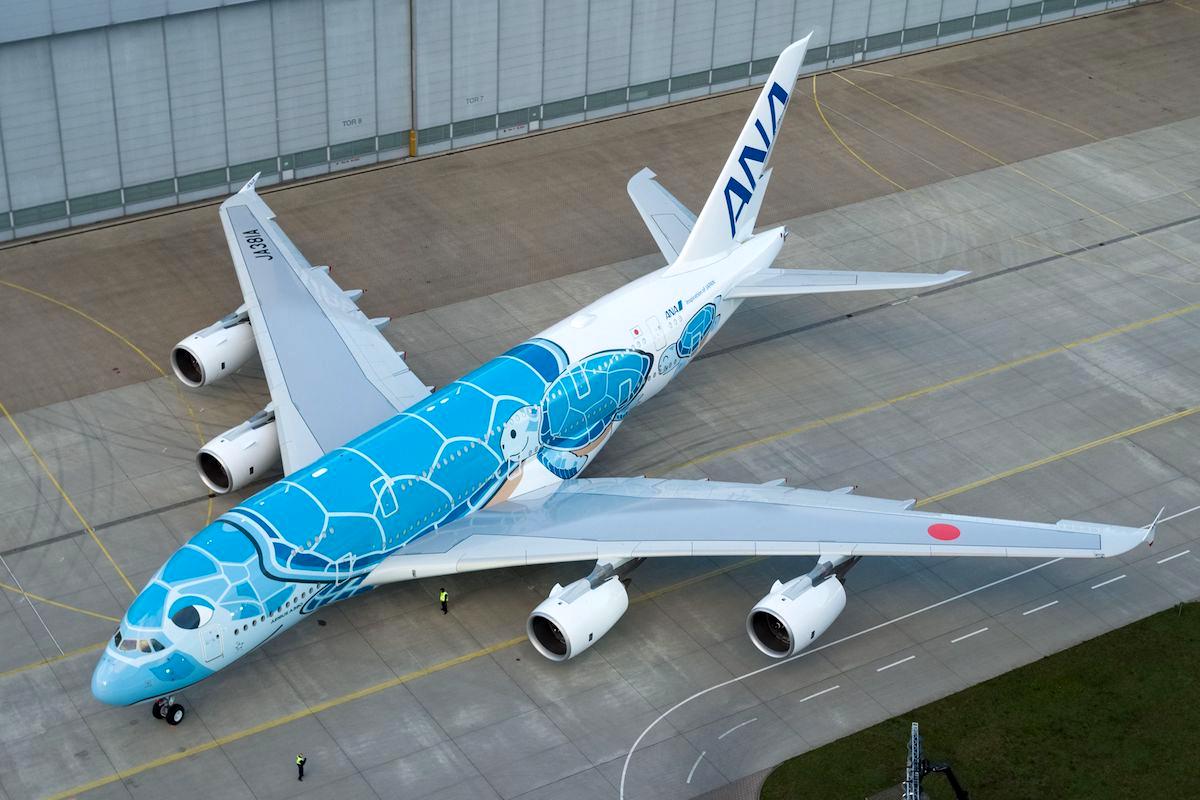 All Nippon Airways' Inefficient Airbus A380 Fleet - One Mile at a Time