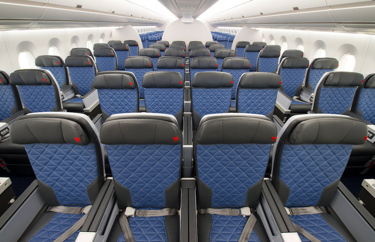 Delta A350 Seat Map Delta Creatively Adds Comfort+ To Airbus A350S - One Mile At A Time