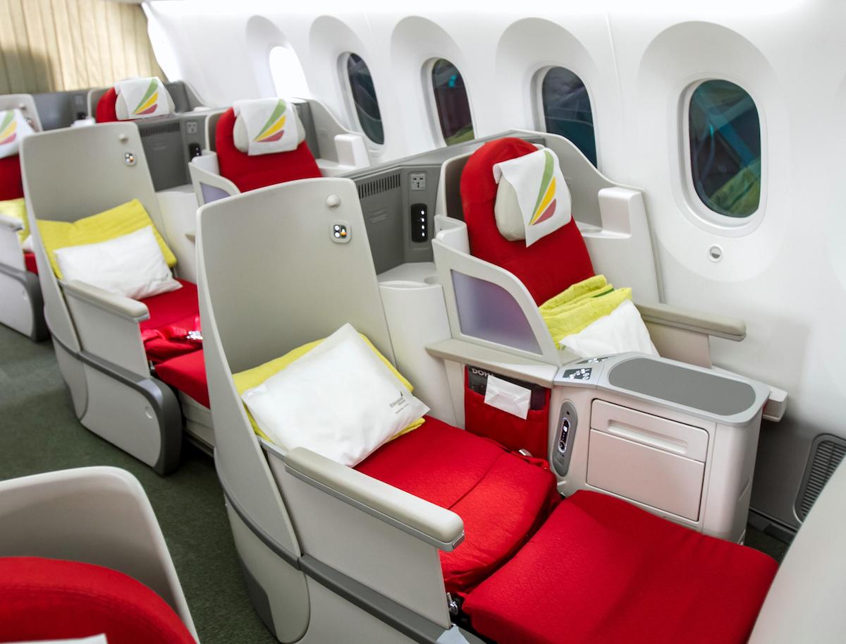 Ethiopian 787 Seat Map Ethiopian Airlines' Two New Business Class Seats - One Mile At A Time