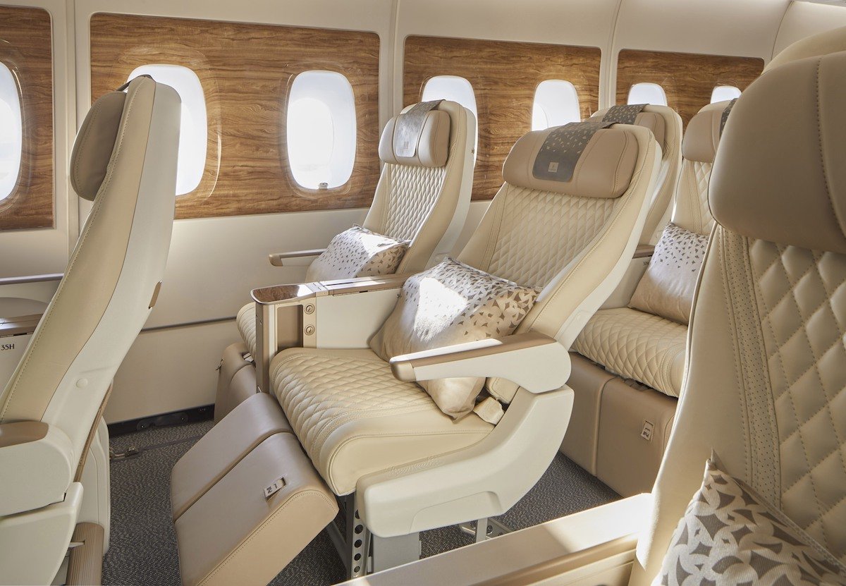 Emirates Premium Economy, Refreshed A380 Cabins One Mile at a Time