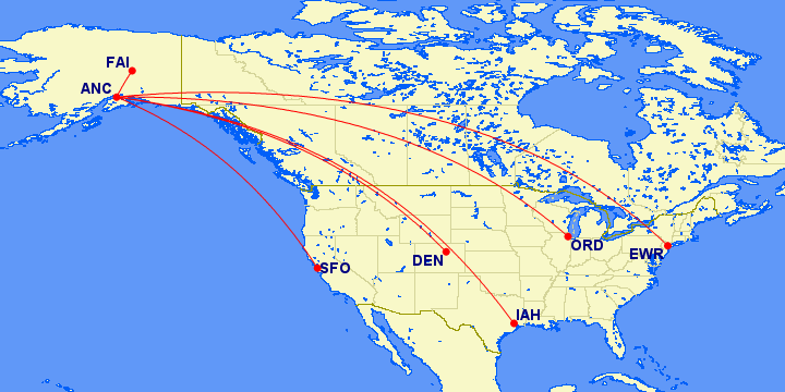 Cool United Airlines Will Operate Intra Alaska Flight One Mile