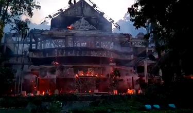 The Andaman Langkawi (Marriott) Destroyed In Fire