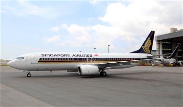 Singapore Airlines Officially Starts Flying 737s