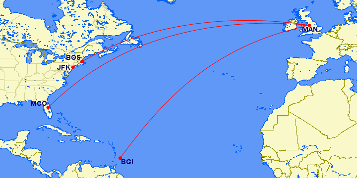Aer Lingus' Manchester Transatlantic Flights - One Mile At A Time