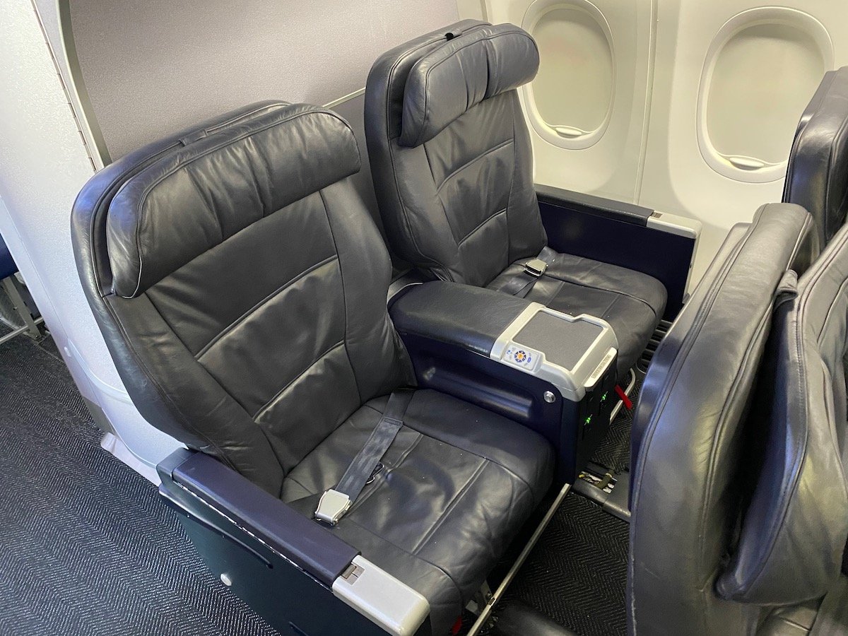 Inside United Airlines First Class