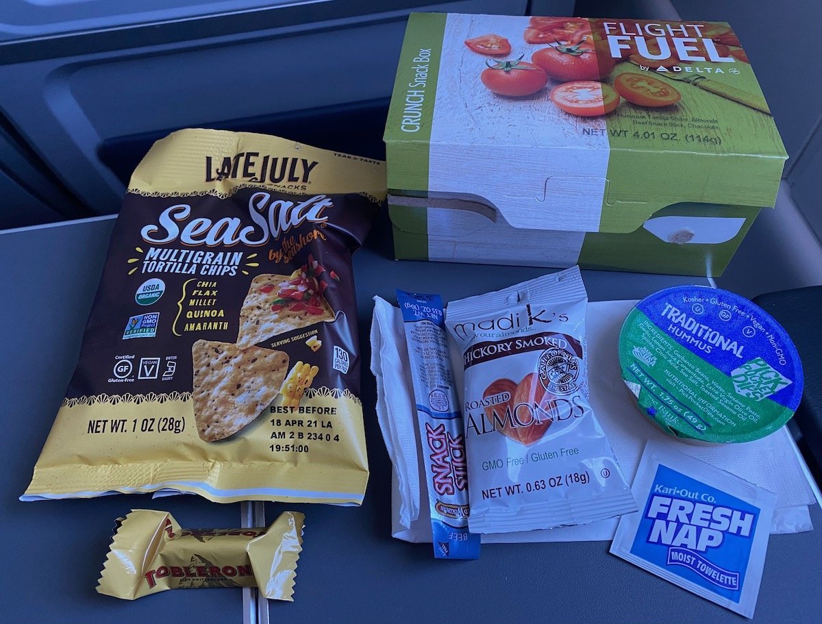 Snack tray for kids on a flightworked wonders for my four year old with  #coeliac disease as there were no other food options availa…