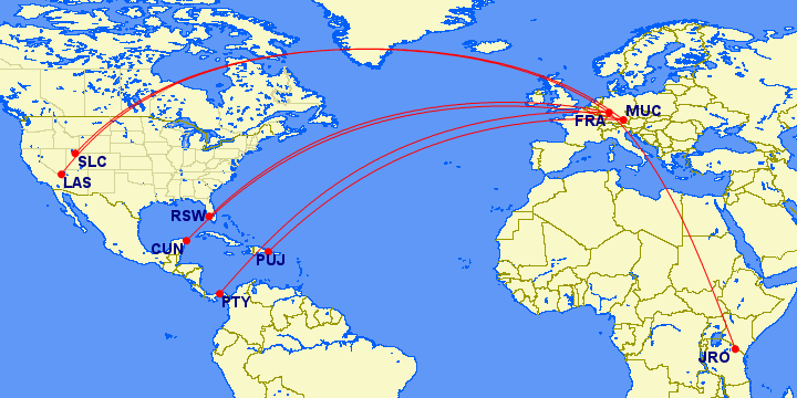 Eurowings Adds Frankfurt To Salt Lake City Flight - One Mile at a Time