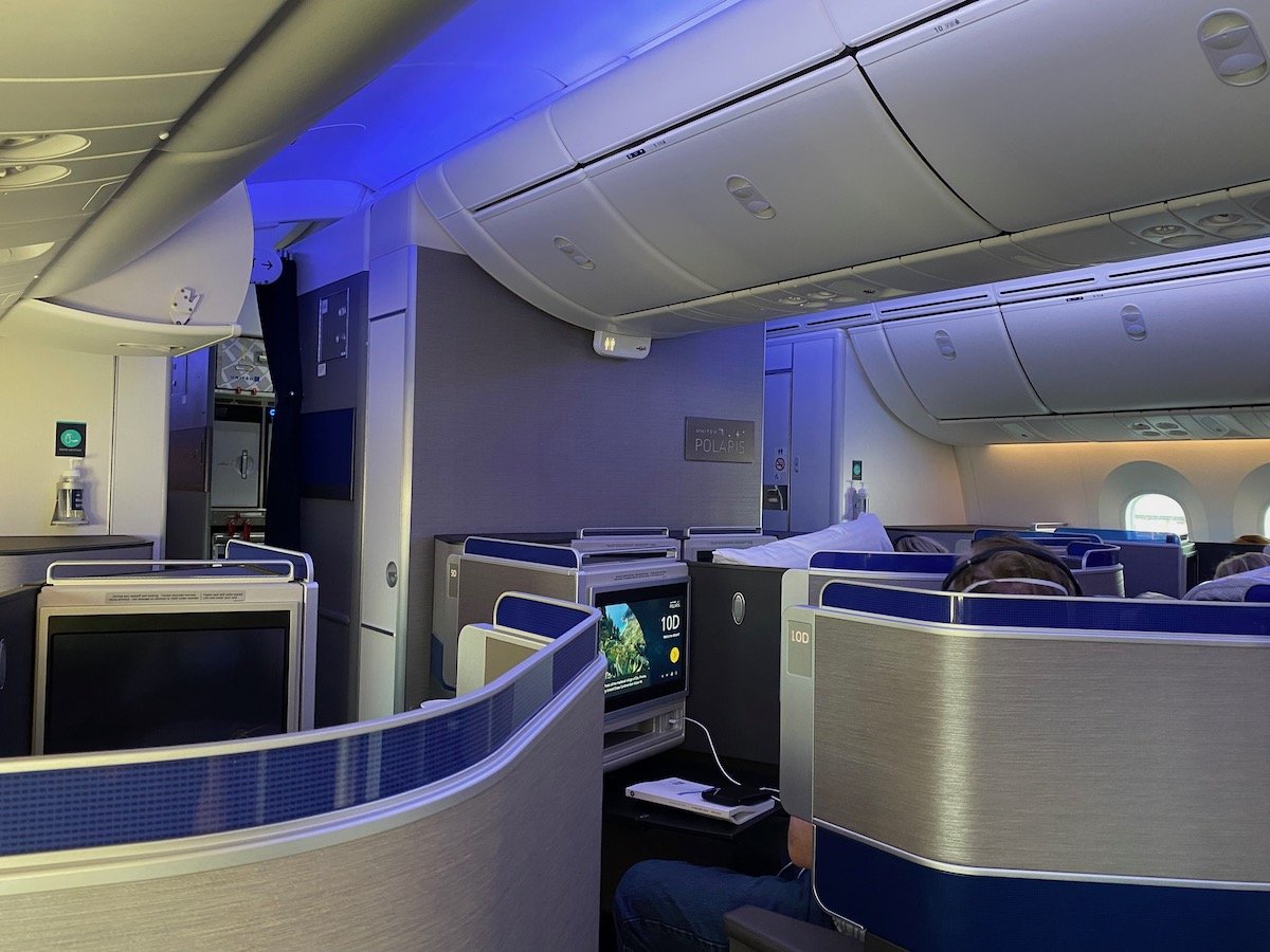 united airlines business class 787