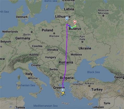 Transcript Between Belarus Atc Ryanair Pilots One Mile At A Time