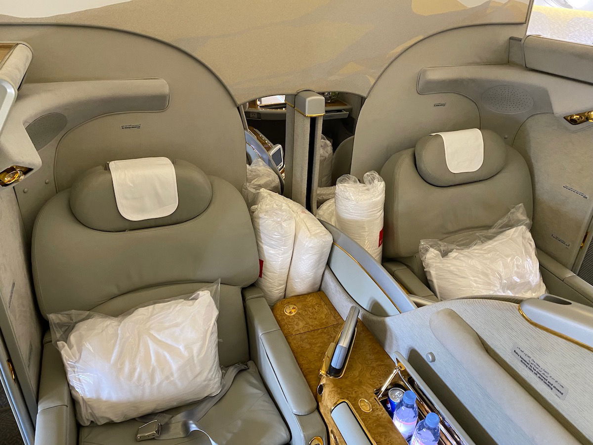 Review Emirates 777 First Class Athens To Newark One Mile At A Time