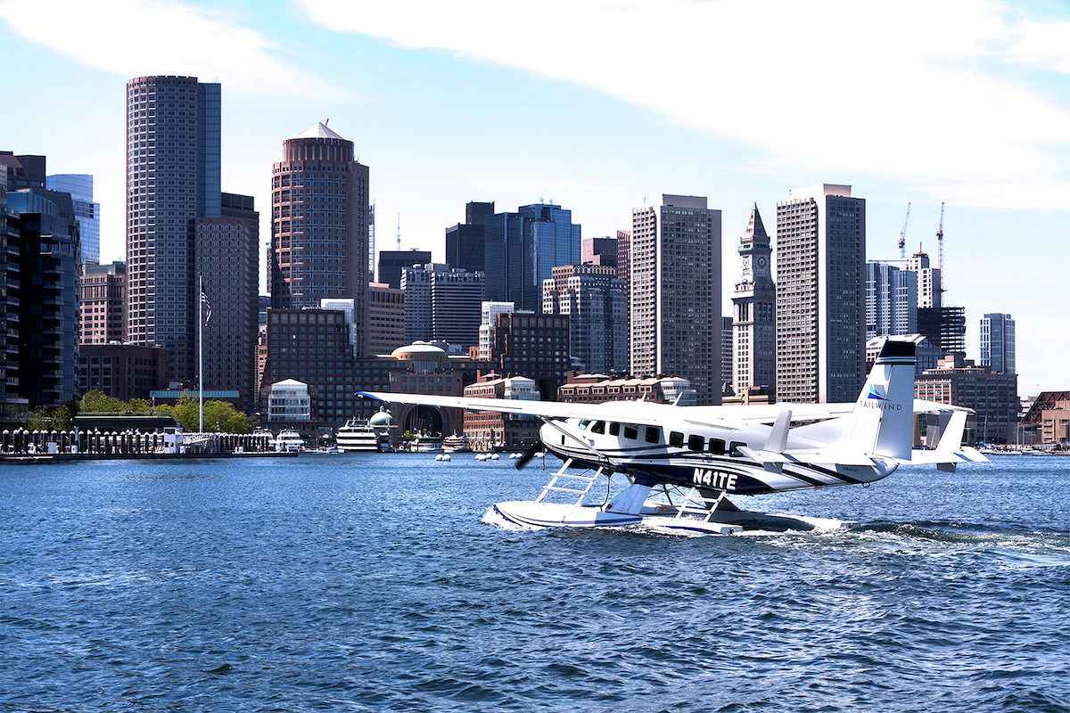 Tailwind Air Seaplane Flights Between Boston NYC One Mile at a