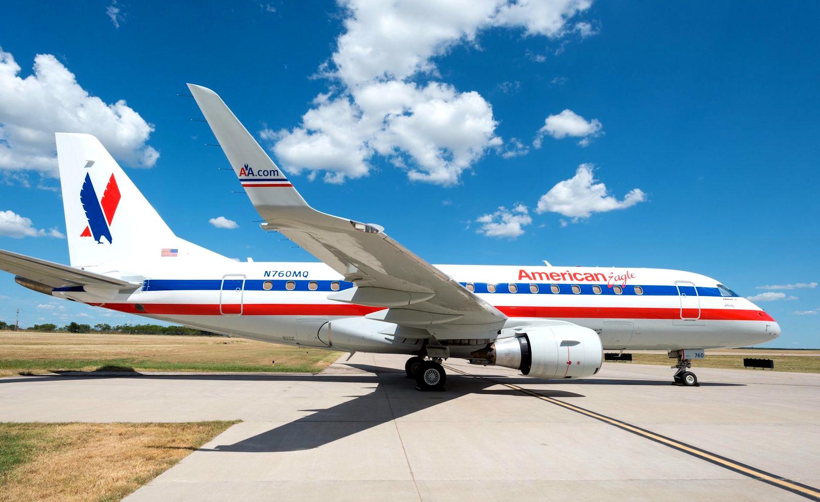 Swoon: American Eagle Heritage Livery Retro Jet