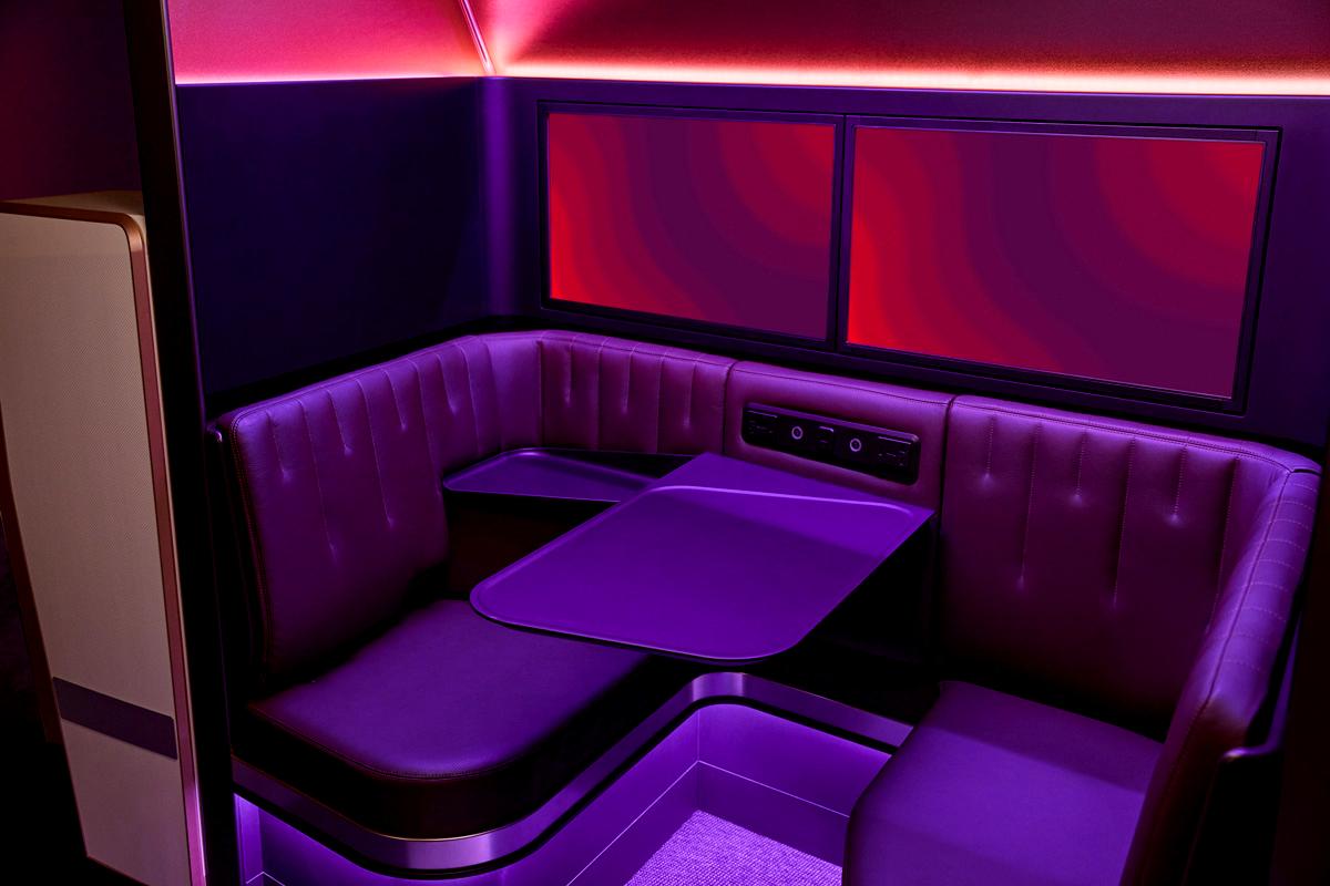 “The Booth” Debuts On Virgin Atlantic’s Leisure A350s, With Wine Tastings & More..