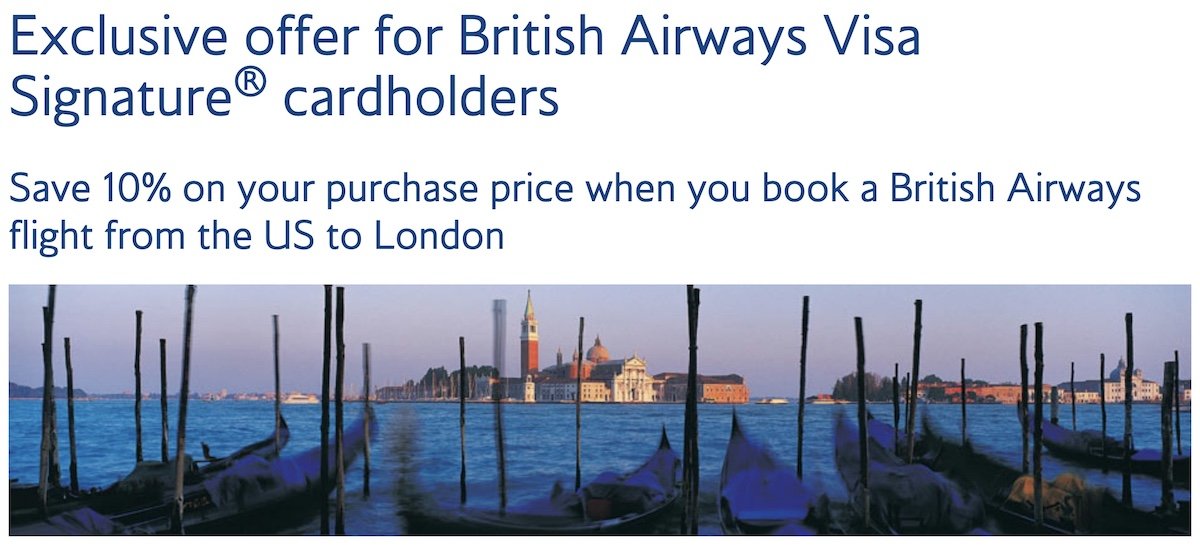 Guide To British Airways Visa 10% Flight Discount ba visa 10 discount