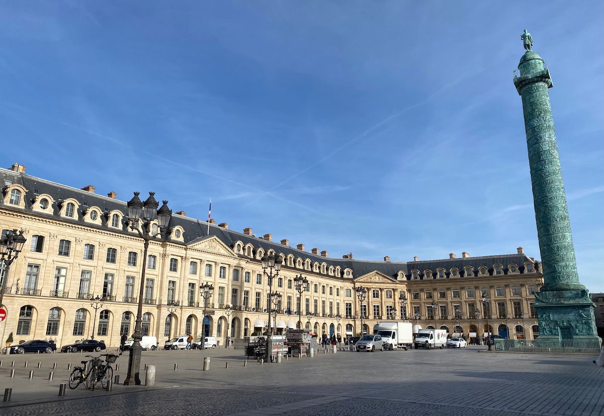 Place Vendome Paris - Ritz Hotel Paris