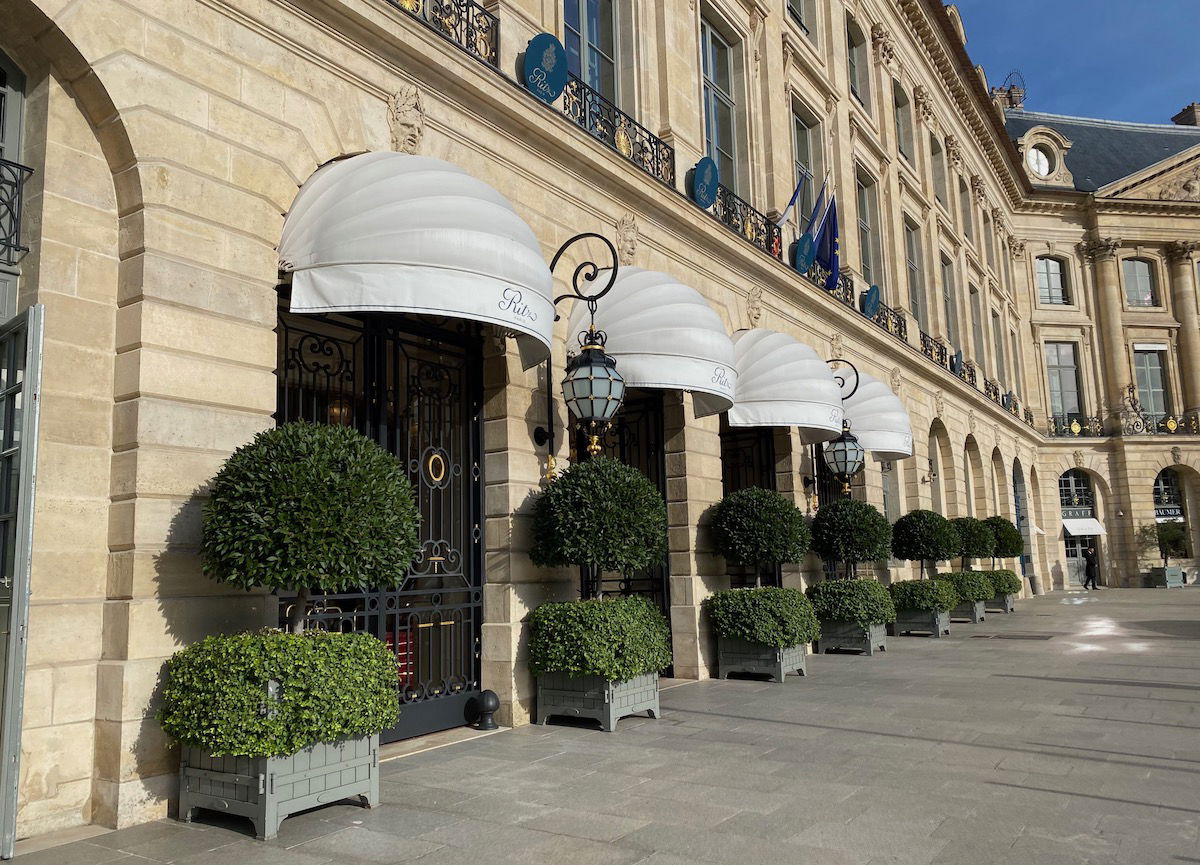 France, Paris, Place Vendome, Hotel Ritz stock photo