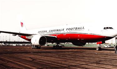 Cool: Arizona Cardinals Acquire Former Delta Boeing 777