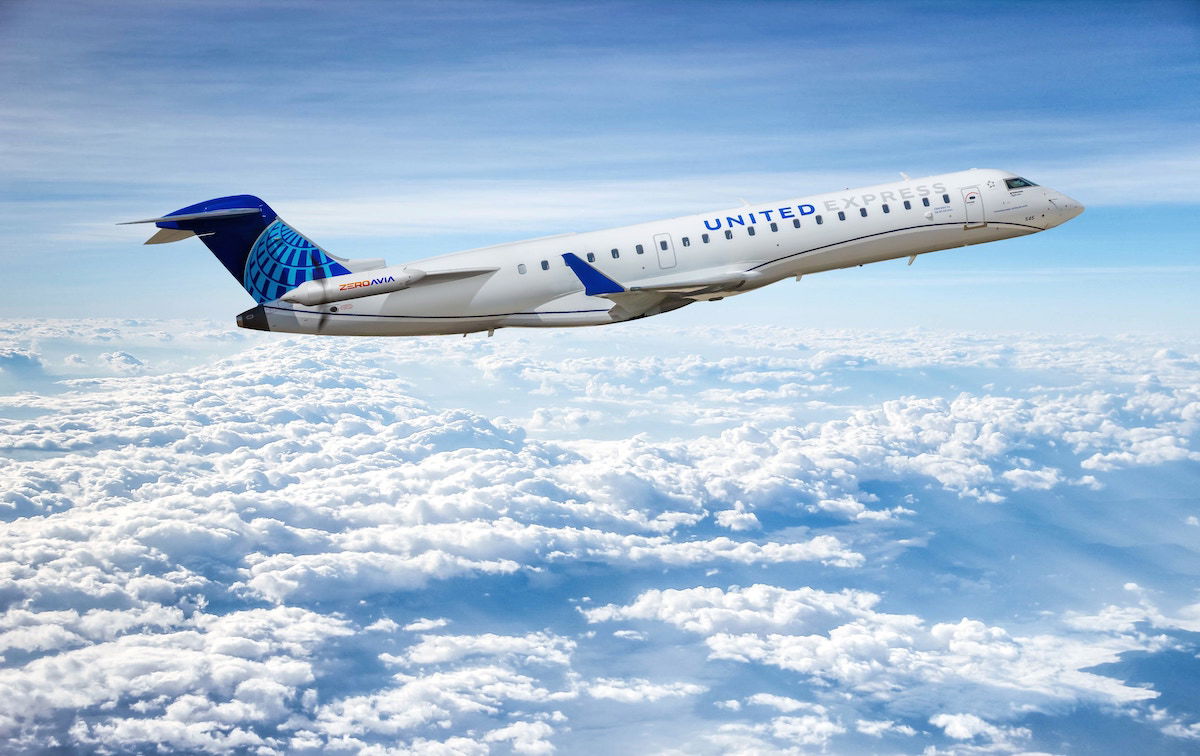 United Airlines Invests $35 Million In ZeroAvia (Hydrogen-Electric Engines)