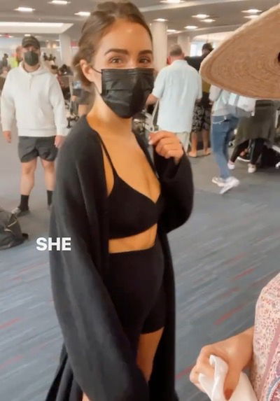 Olivia Culpo Asked to Cover Up Before American Airlines Flight