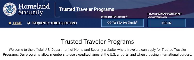 Global Entry Trusted Traveler Program - FAQs