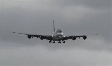 Watch Planes Battle Storm Eunice At Heathrow