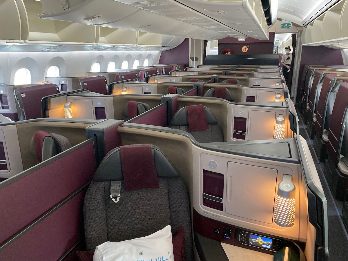 qatar airways first class 787