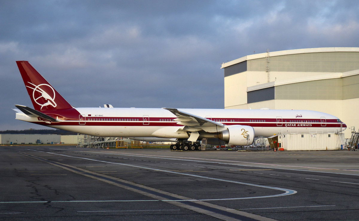 Gorgeous: Qatar Airways Retro Livery Boeing 777