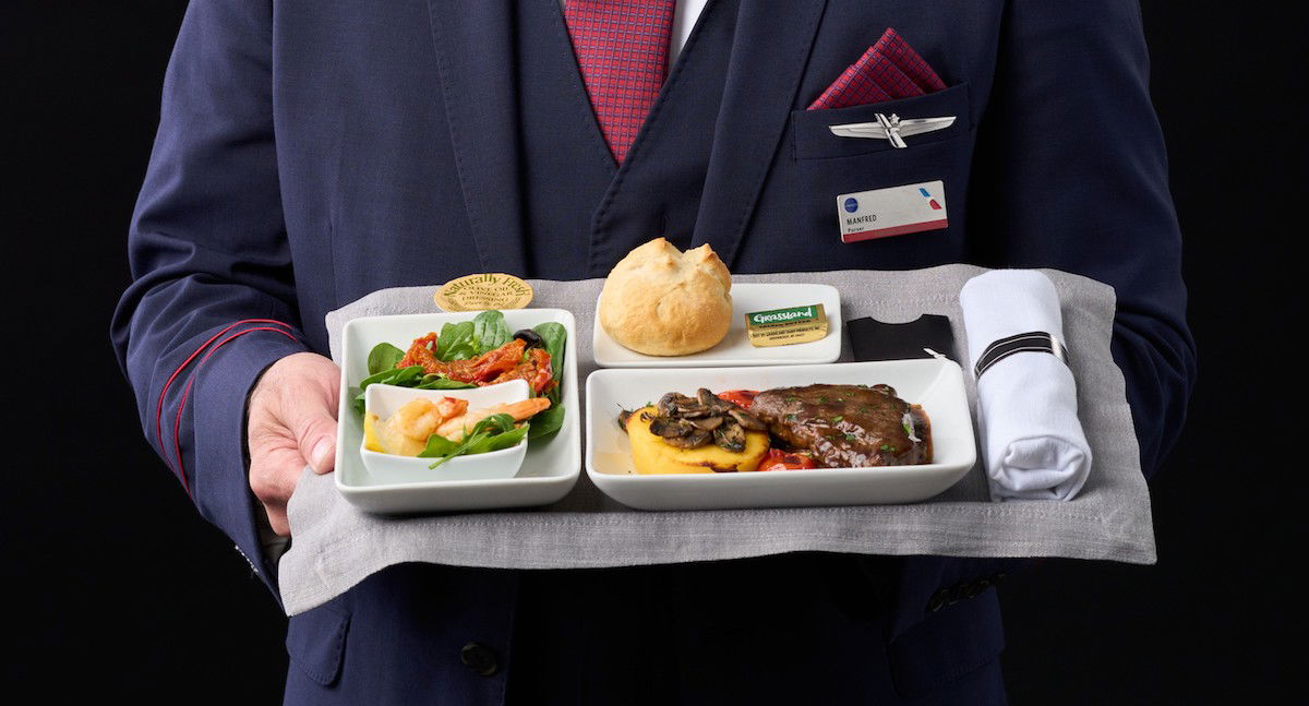 Hot Meals Returning To American Airlines First Class One Mile at a Time