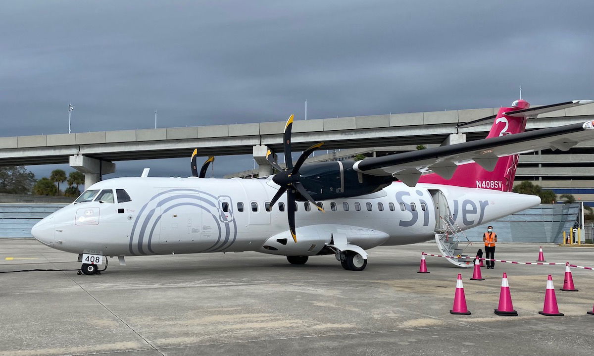 Review Silver Airways ATR42 600 Turboprop One Mile at a Time