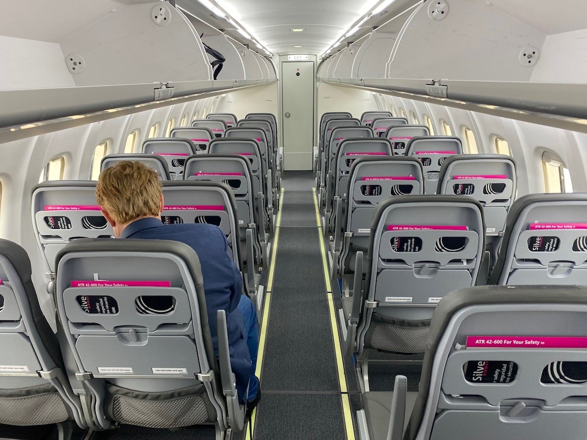 Review Silver Airways ATR42600 Turboprop One Mile at a Time