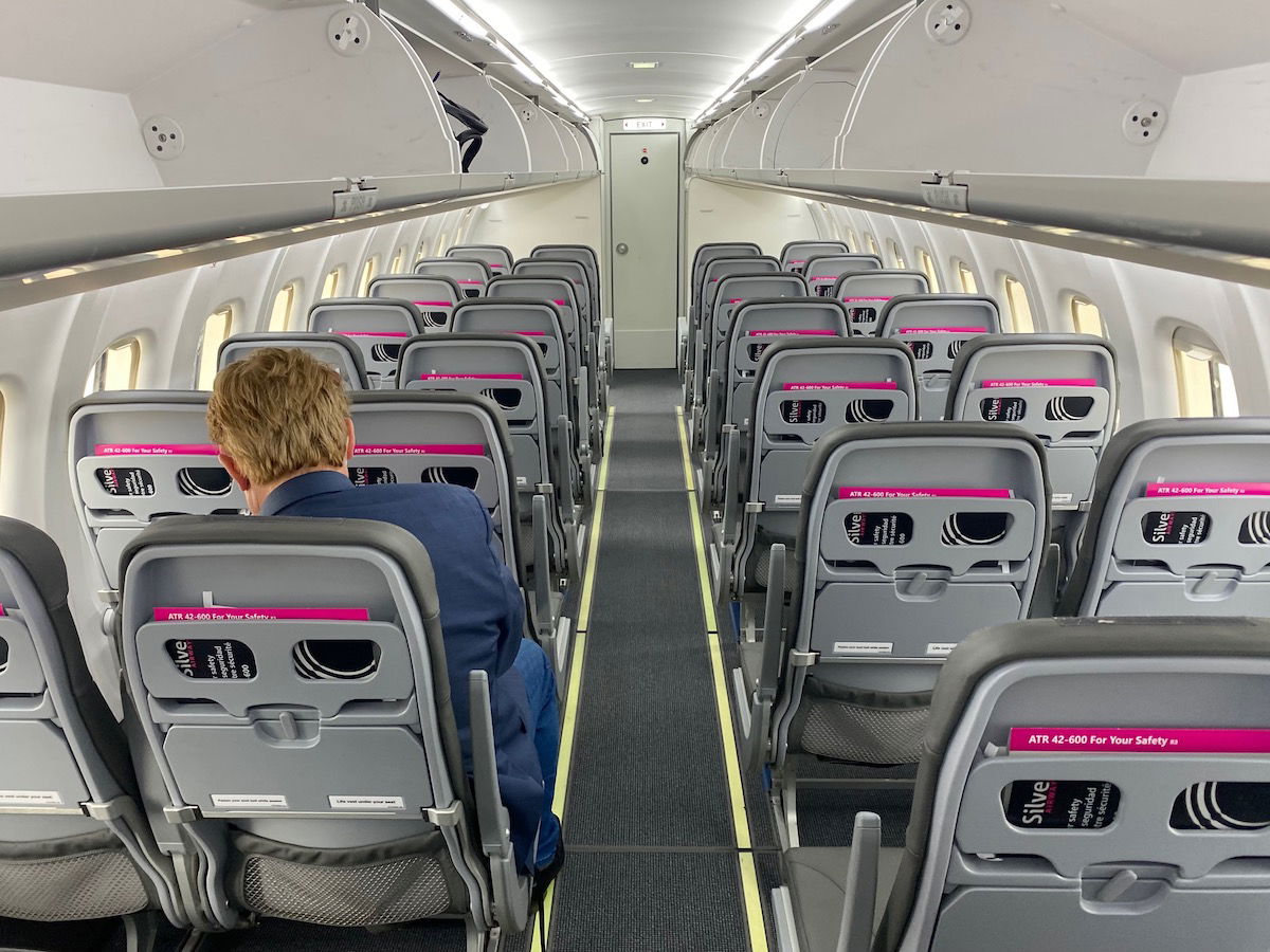 Silver Airways Seat Map Review: Silver Airways Atr42-600 Turboprop - One Mile At A Time