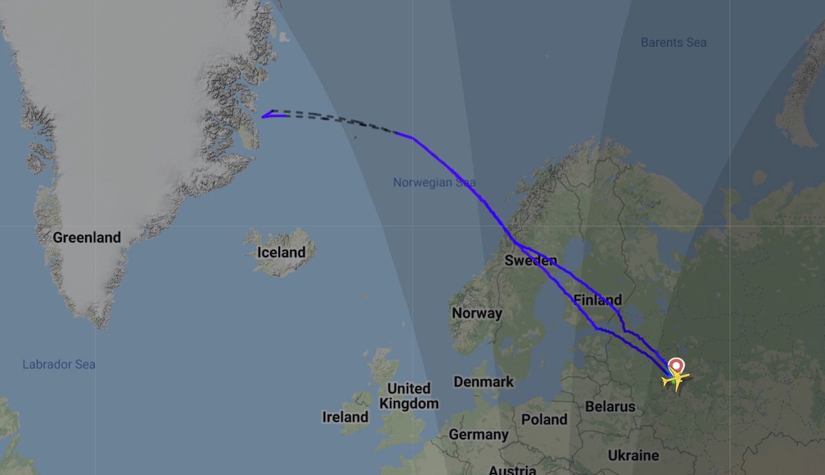 Aeroflot Flight To New York Turns Around Mid Flight One Mile at