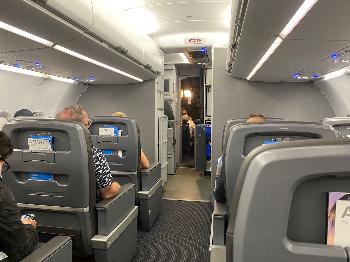 Review American Airlines A321neo First Class Tpa Lax One Mile At A Time Hiswai 1764