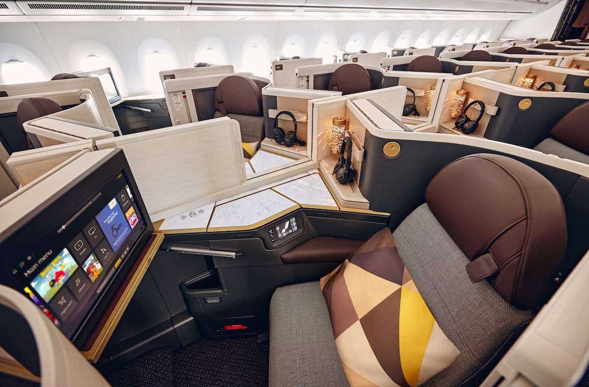 New Etihad A350 Business Class Seats With Doors One Mile at a Time