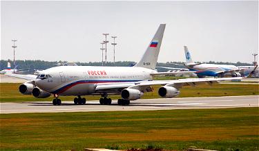 Russian Government Jet Flies To New York & Washington