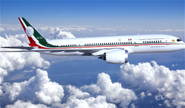 Mexican President’s Boeing 787 Available For Party Rentals!