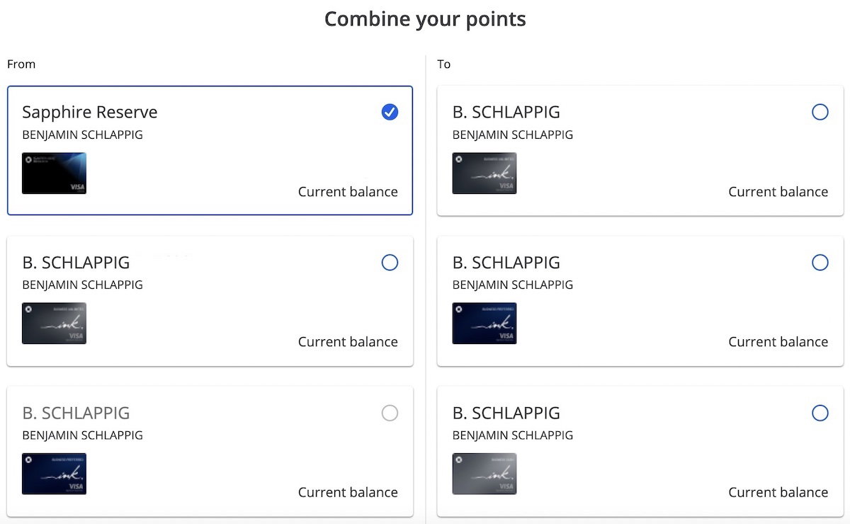 How to Combine Chase Ultimate Rewards Points Between Chase Cards