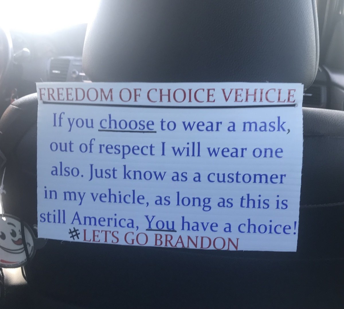 My Dad’s “Freedom Of Choice” Uber Ride…