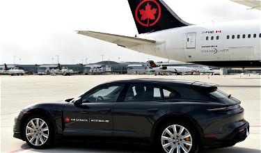 Air Canada’s New Electric Porsche Chauffeur Service