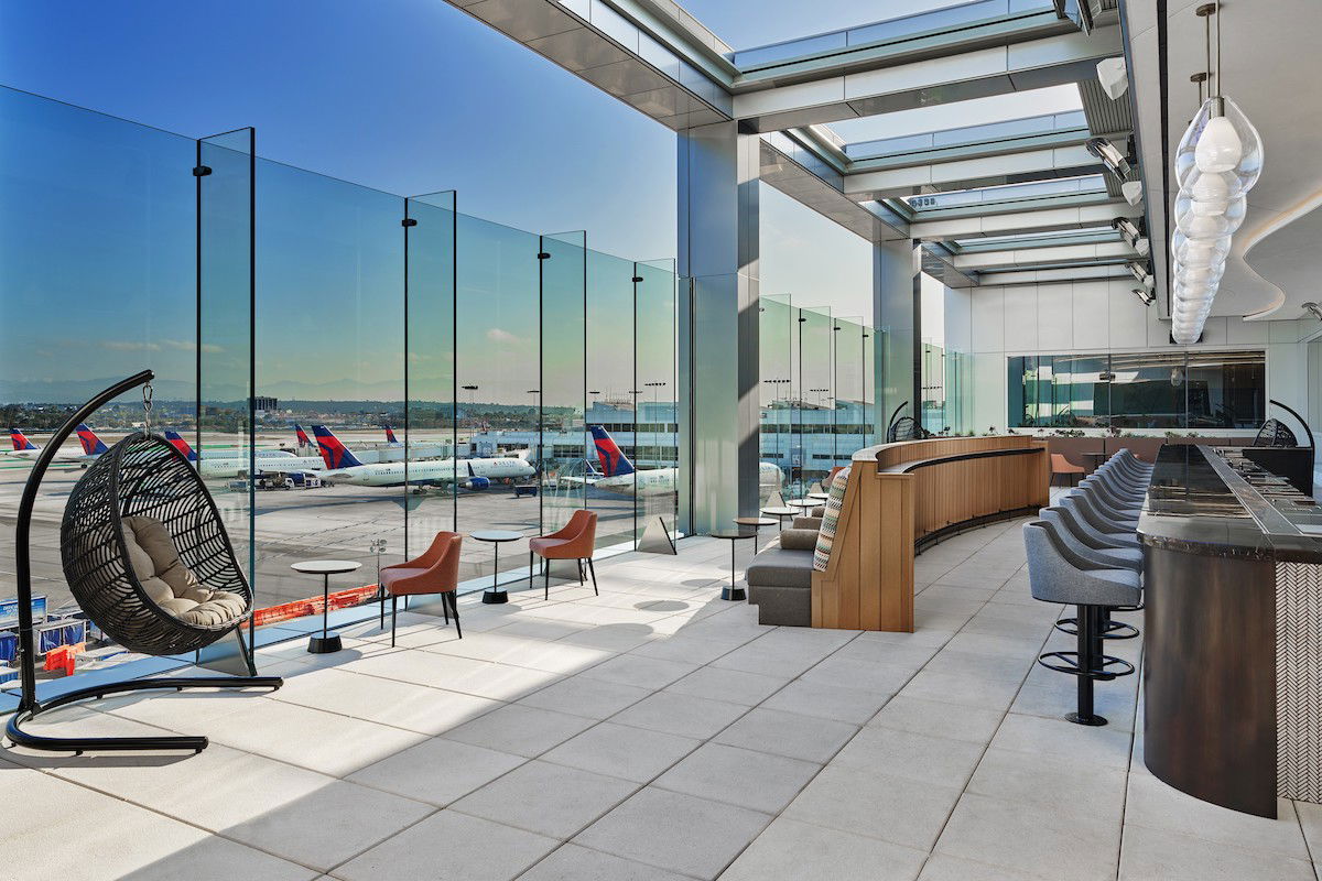 Delta Opens Gorgeous New SkyClub At LAX One Mile At A Time   Delta SkyClub LAX 6 2 