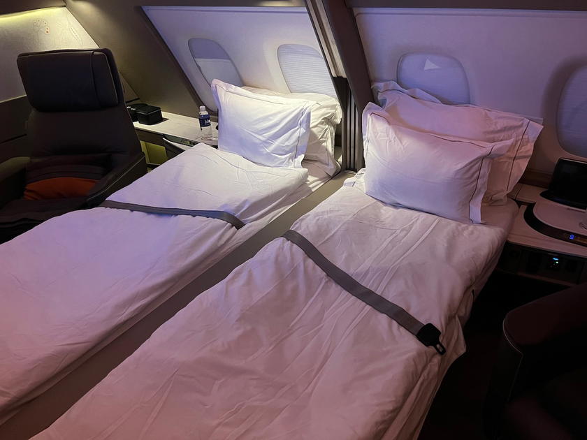 Singapore Airlines Suites Class cabin interior