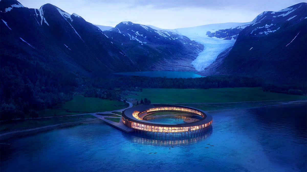Cool: Six Senses Svart, Glacier Hotel In Norway