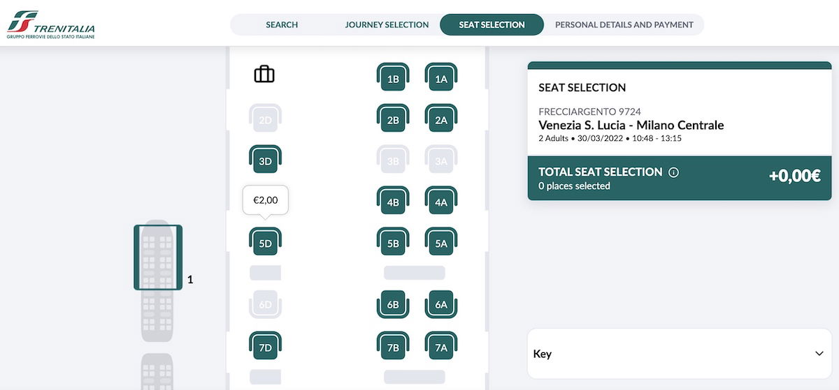 review-trenitalia-business-class-venice-to-milan