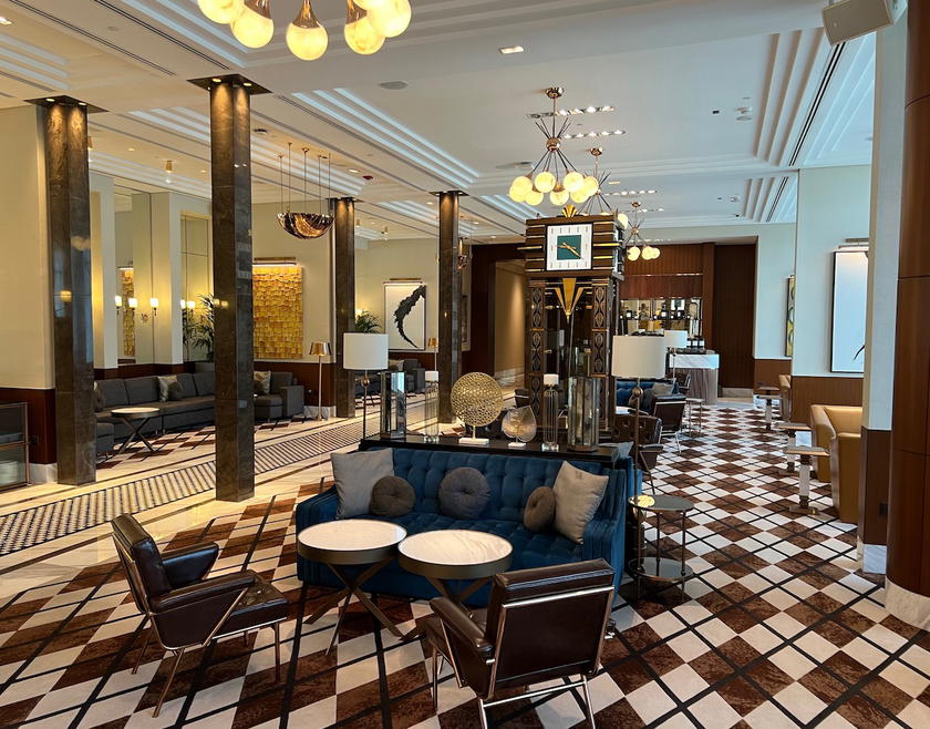 Exterior of the Waldorf Astoria Dubai International Financial Centre