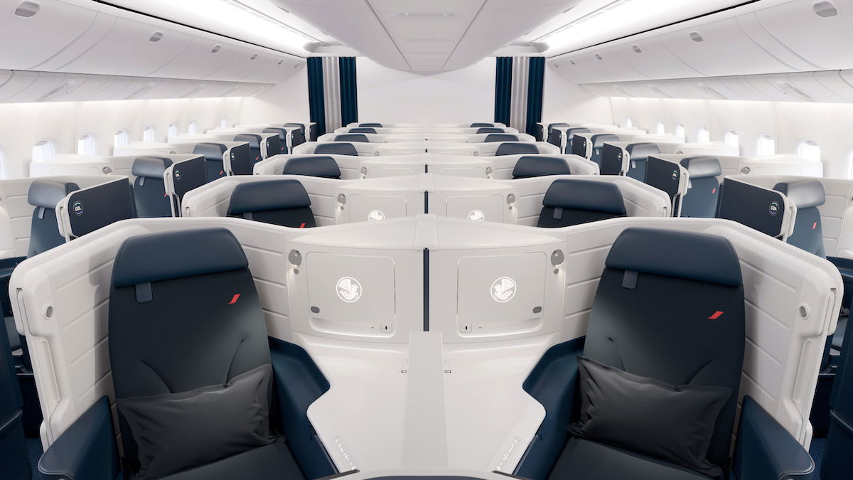 New Air France Business Class Seats With Doors One Mile At A Time 1144