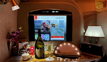 A Lovely Emirates First Class Flight To The Maldives