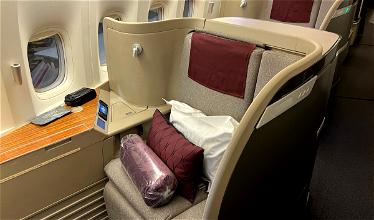 Review: Qatar Airways Boeing 777 First Class (MLE-DOH)