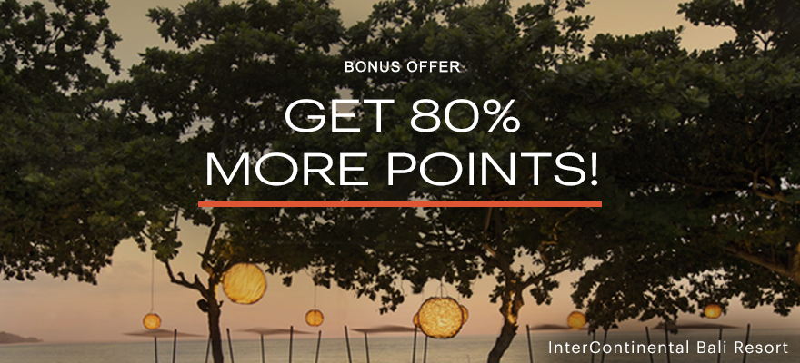 IHG One Rewards Selling Points With Bonus buy ihg 80