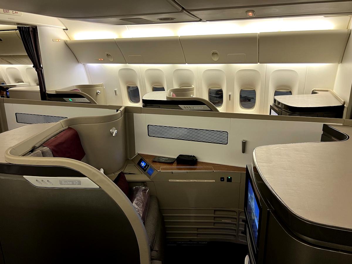 Voyage épique au Qatar Pacific 777 First Class