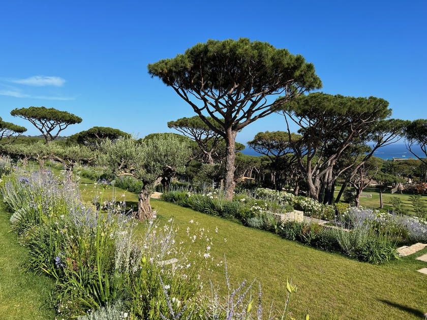 Airelles Saint-Tropez, Château de la Messardière hotel and its grounds